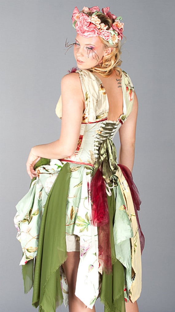 Alternative Wedding Dress Alternative Prom Dress Fairy Floral