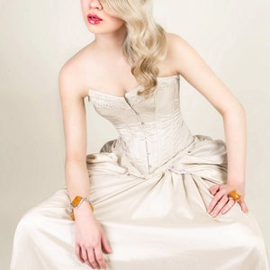 Steampunk wedding dress- alternative Victorian wedding dress- MADE TO ORDER