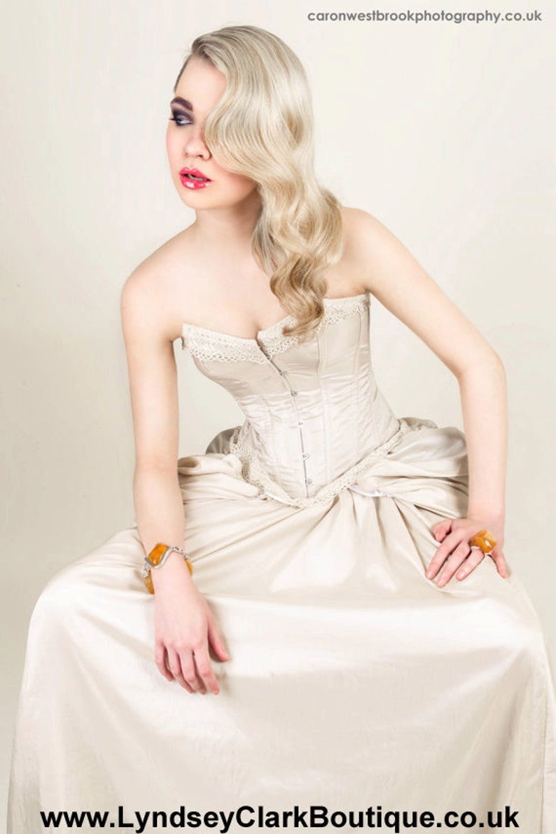 Steampunk Wedding Dress Alternative Wedding Dress Victorian Etsy