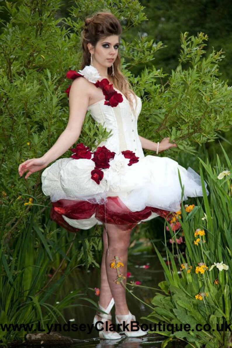 Alternative Wedding Dress Alternative Prom Dress With White Etsy