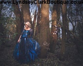 Alternative wedding dress- gothic wedding dress- alternative prom dress. Made to measure