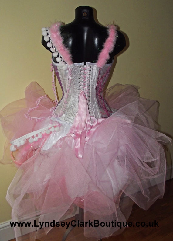 Corset dress pink cheap