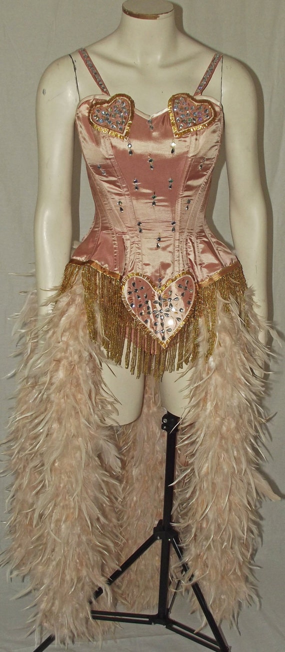 Cosplay Costume Moulin Rouge Alternative Burlesque Pink Diamonds