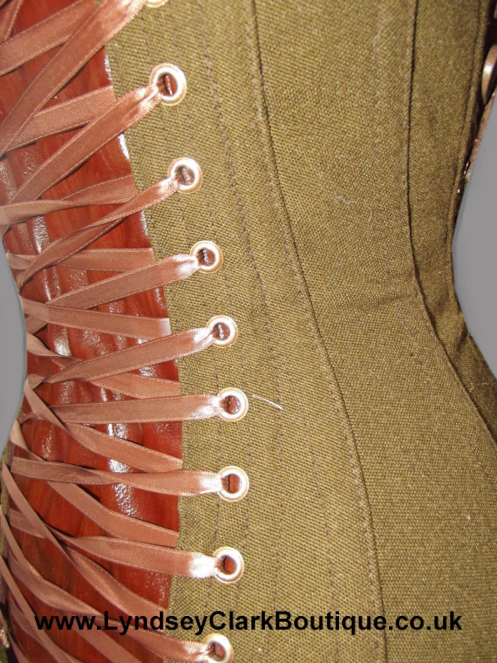 Asian Military Steampunk Corset main image 1