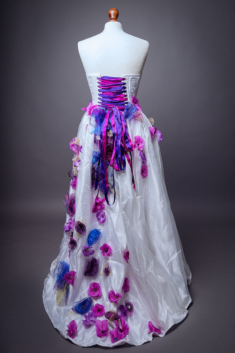Alternative Wedding Dress Alternative Prom Dress Flower Wedding Dress