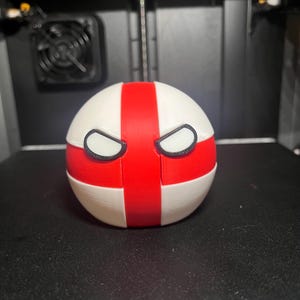 England Country Ball 3d Printed