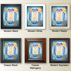 Jewish baby boy gift Personalized Sons Blessing Jewish Judaica Wall Art Hebrew English names 4 Seasons Jewish baby boy gift image 3