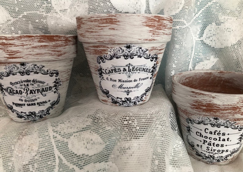 French Farmhouse White Chalk Paint Distressed 4 In. or 6 In. Etsy
