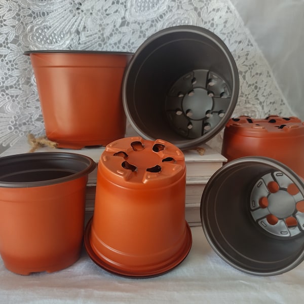 Terracotta Pots Etsy