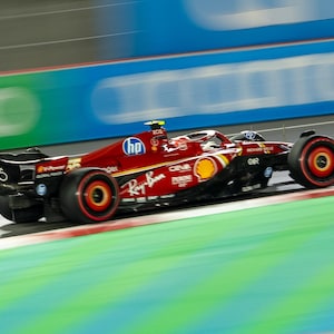 Ferrari Formula 1 Racing Car Print.