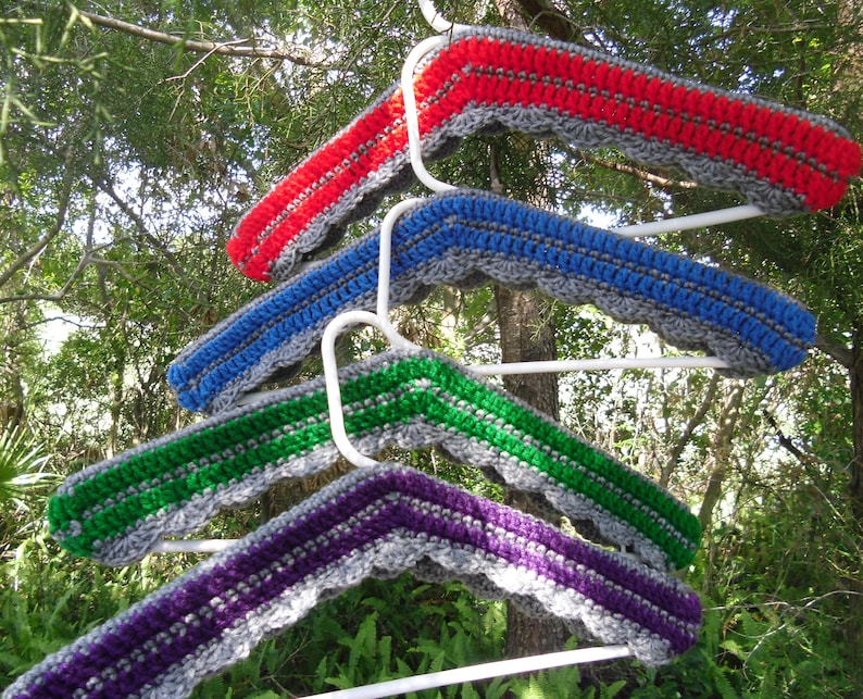 Set of 20 Clothes Hanger Covers Hanger Cozy in Assorted Etsy