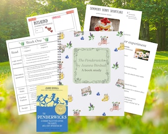 summer reading challenge book study homeschool literature unit printable family book club ideas read aloud activity guide the penderwicks