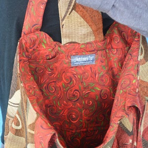 17 x 15 tote bag, carryall bag, large shoulder bag with roomy pockets image 3