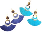 Shake It Tassels and Tortoiseshell Earrings