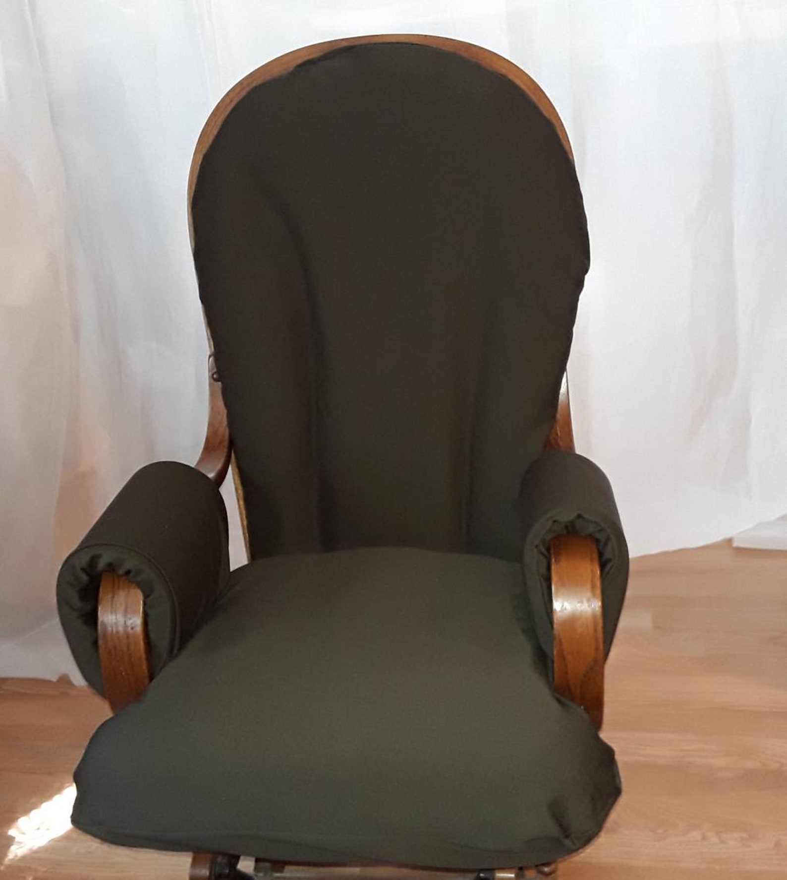 Glider Rocker Slip Cover FOR YOUR Glider Cushions Sacramento Etsy