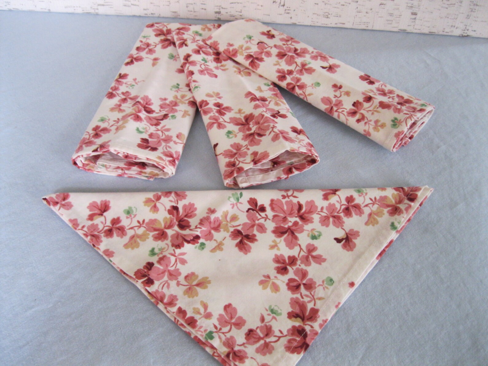 Dinner Napkins / Handmade / Extra Large Napkins / 100 Cotton Etsy