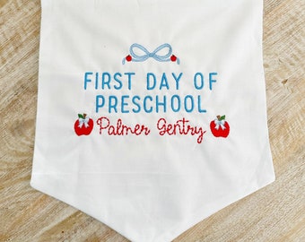 First Day of School Banner