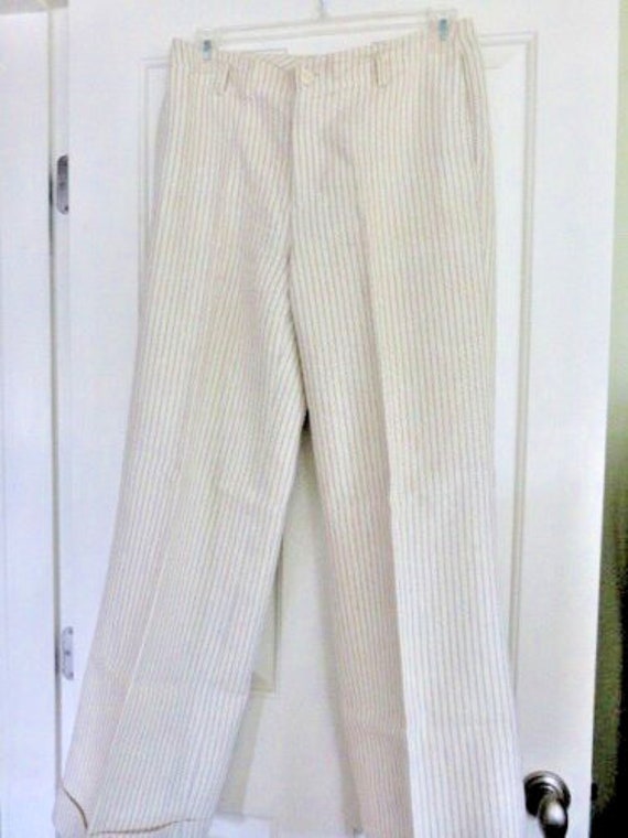 Ralph Lauren Linen Wide Legged Natural/Cream with 