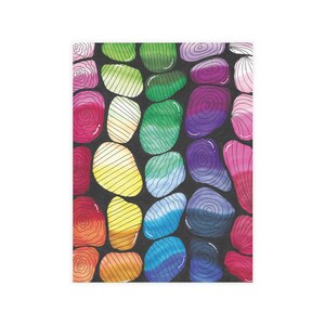 Gradient Pebble Postcard Bundles (envelopes not included)