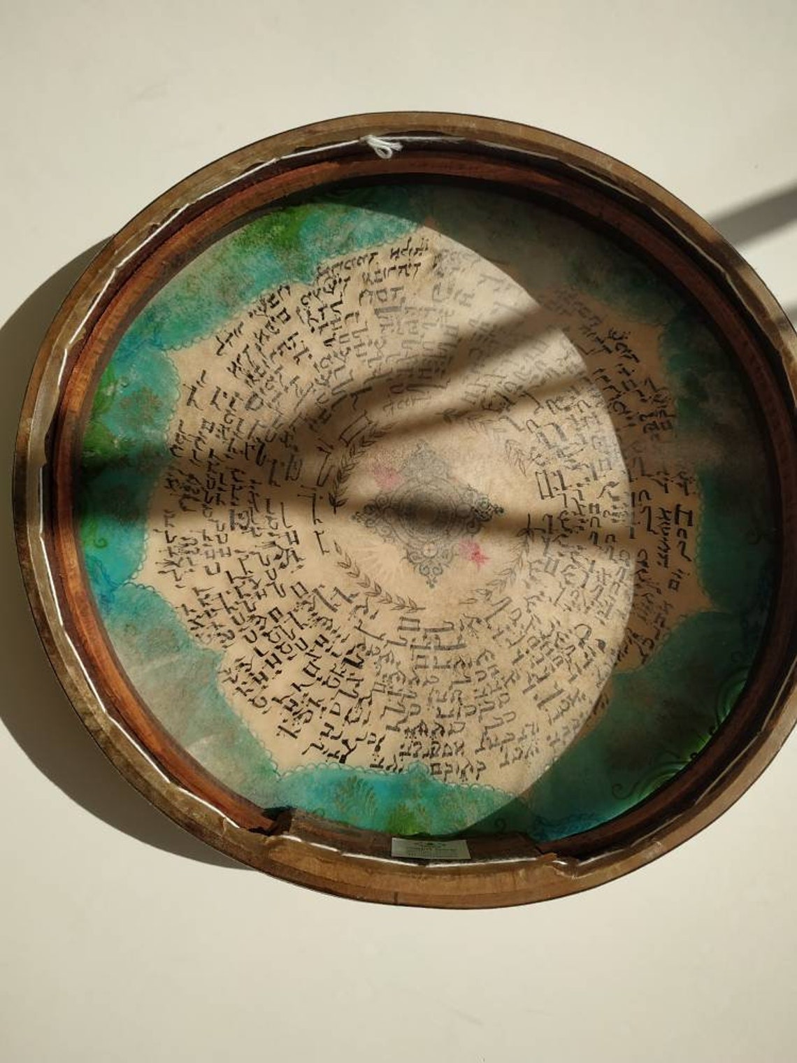 Painted Hand Drum Biblical Psalm 145 Drum Music Gift Wall Etsy