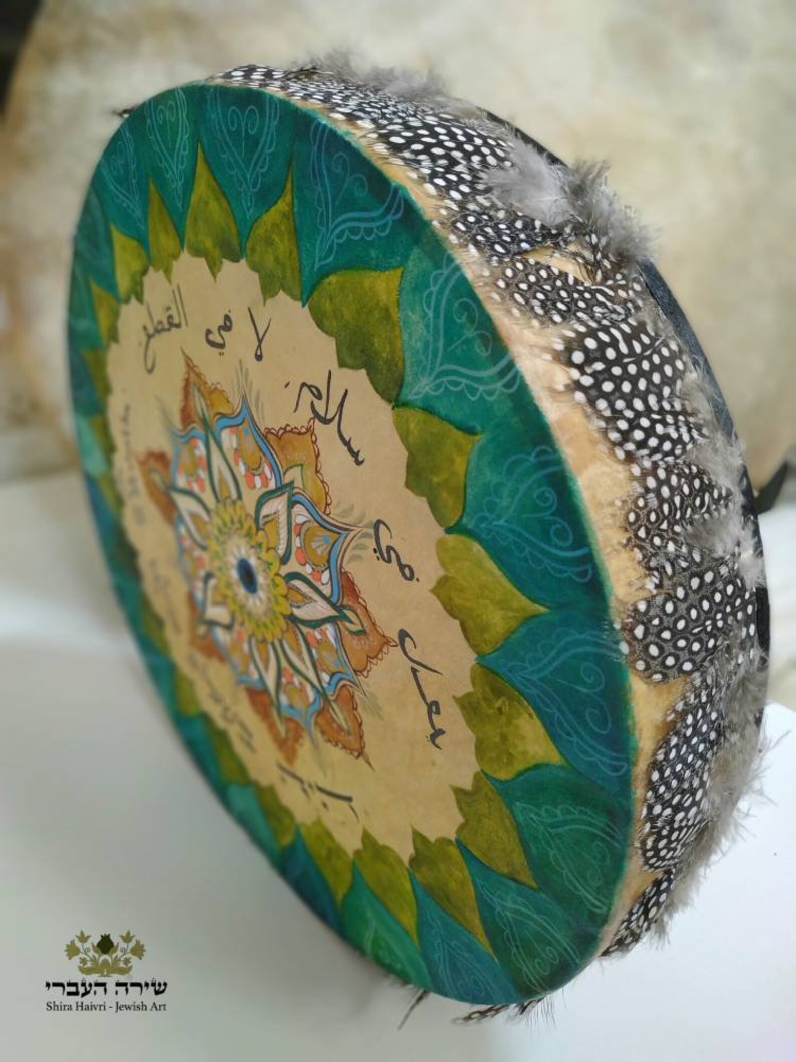 Meditation Shaman Style Drum Hand Painted Decorative Drum Etsy