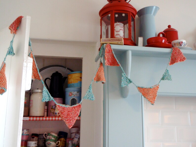 Hand Knitted Bunting PDF Knitting Pattern Lockdown Crafts Make Your Own