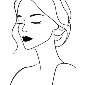 50 Fine Line Prints -- Women