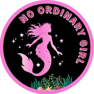 No Ordinary Girl - Wild Swimming Bumper Car Stickers