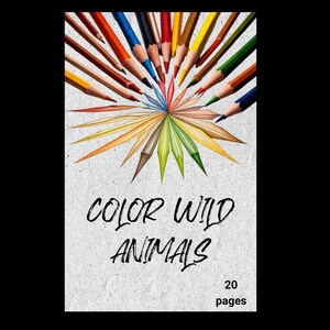 Color wild animals