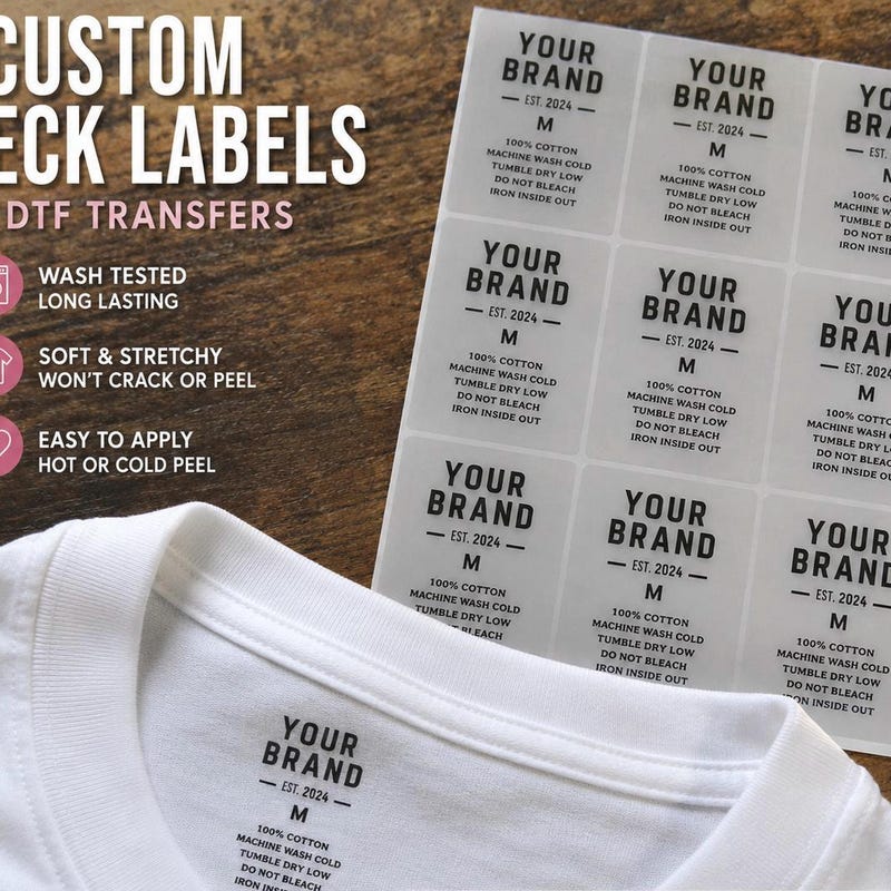 Custom Neck Labels - Etsy
