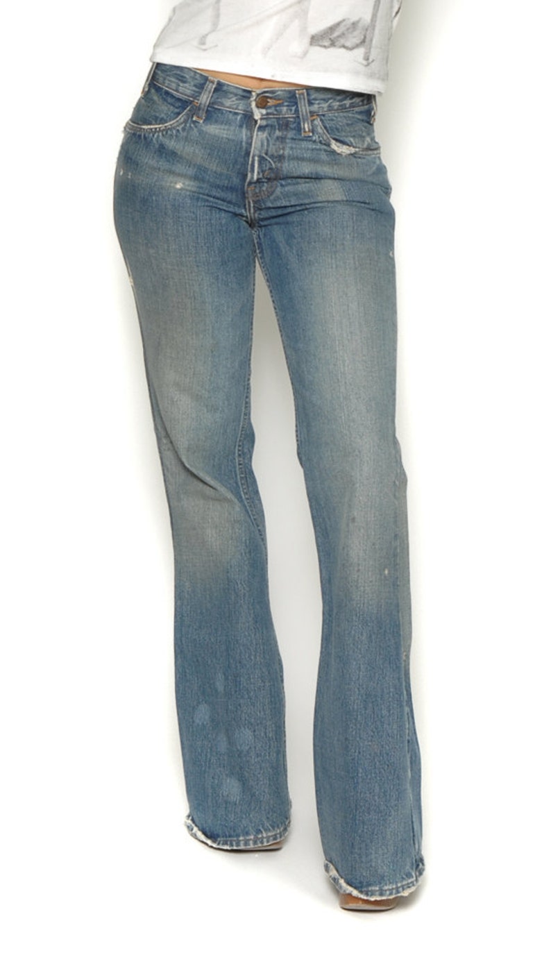 levi's 1974 bell bottom jeans