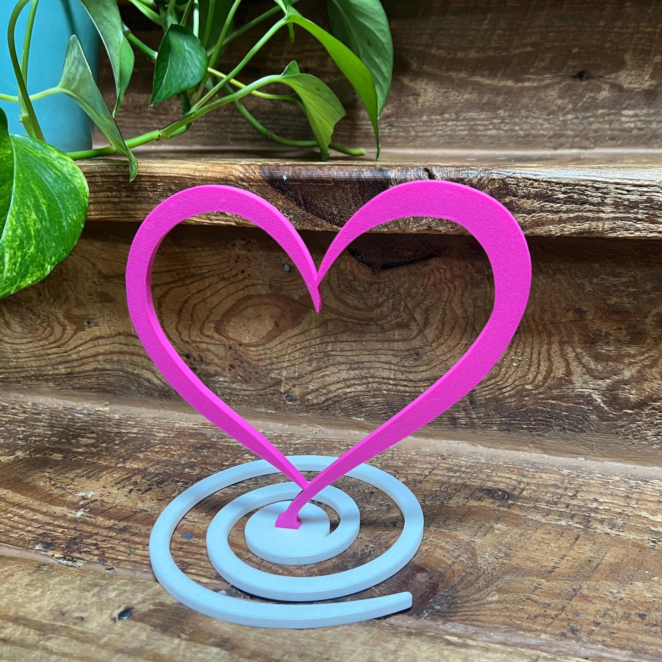 Heart Stand | Heart Table Decor | - Etsy