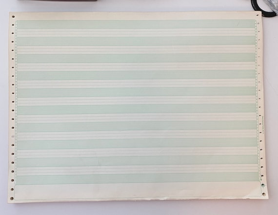 Dot matrix cheap printer paper