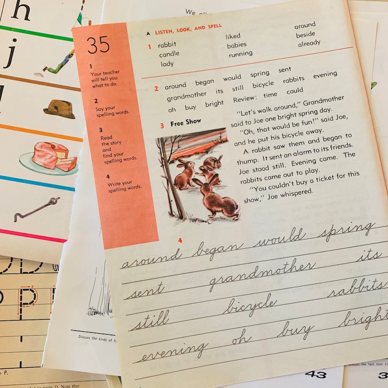 Vintage Math School Books - Etsy