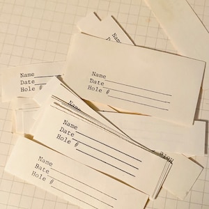 Tiny Vintage Paper Golf Game Tournament Raffle Tickets Score Sheets Ephemera Memorabilia Junk Journal Sports Scrapbook Cluster Ephemera Note