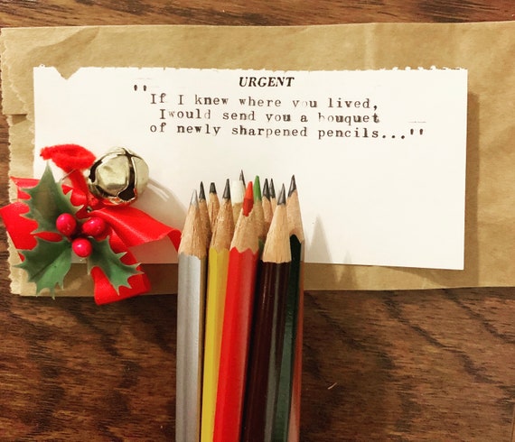 Idea de regalo, un ramo de lápices