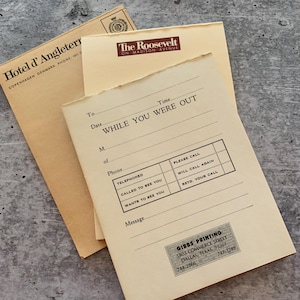 Tons of Sheets 100 List Notepad Scratch Pad Assorted Advertisements To Do Desk Writing Ephemera Junk Journal Scrapbook Planner Diary image 4