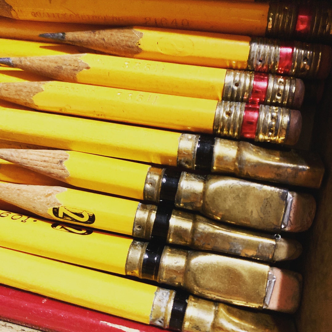 Vintage SCHOOL SUPPLIES Mystery Box Students, Teachers, Collectors Will