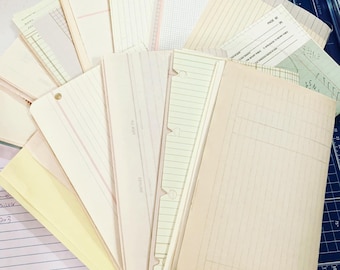 New old stock, grid, letterhead, lined 100 sheets!! Old lined graph office copy paper junk journal supplies signature sheets you love!