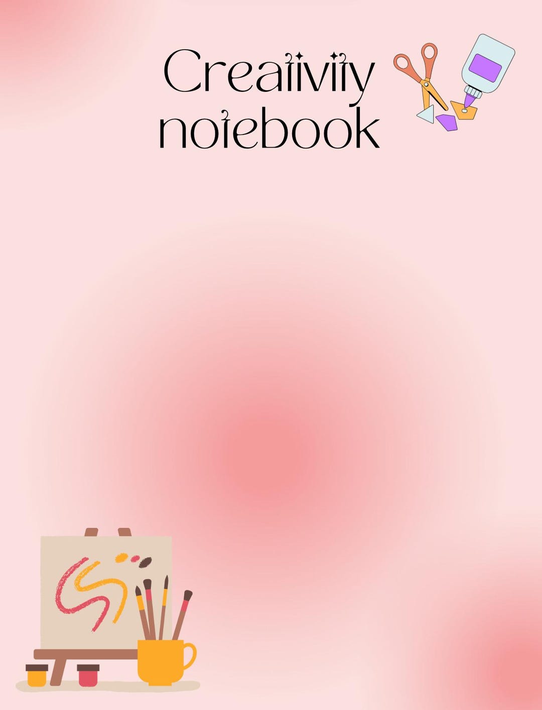 Creativity Notebook: Artist Writer Dreamer (PDF Pattern) - Etsy