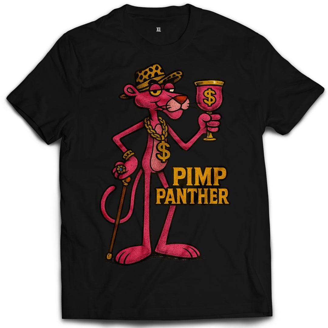 Hoodie Pink Panther T Shirt H&m Divided By H&M Pink Panther