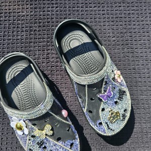 Blinged out shoes