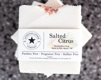 Salted Citrus Bar Soap
