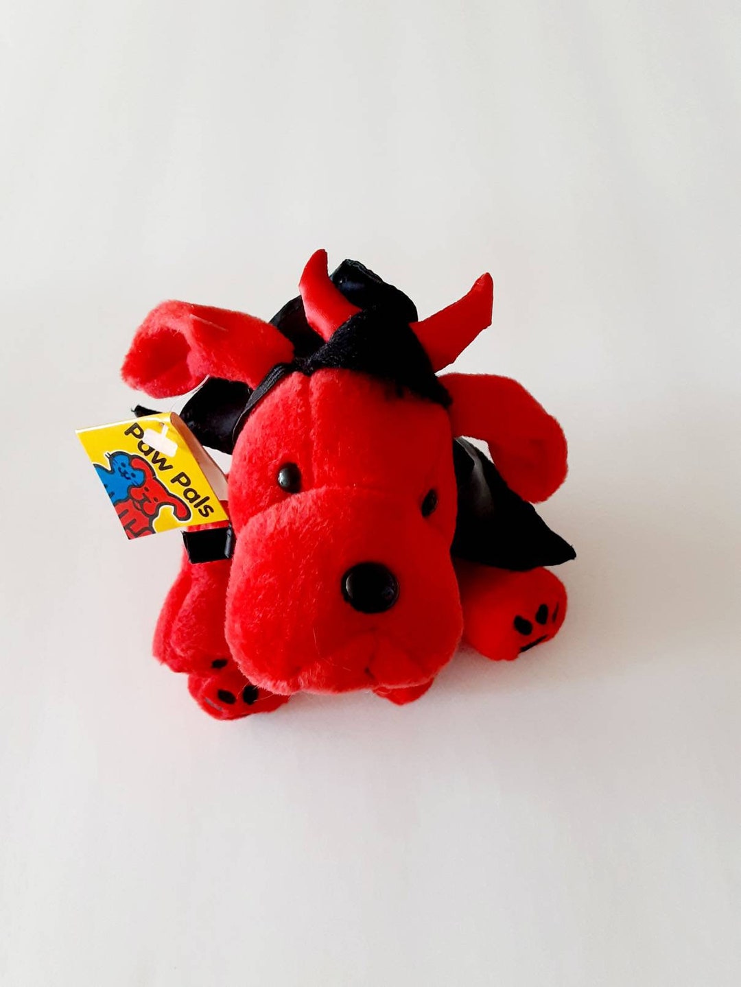 Petco Holiday Tricker Paw Pals Dog Vintage 1999 Collectible Plush