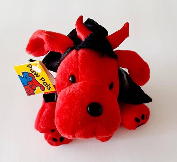 Petco Halloween Tricker Paw Pals Dog, Vintage 1999 Collectible