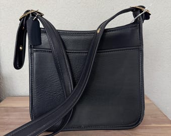 ◎vintage◎COACH Mini Body Bag BLACK Coach - Black Leather Vintage Mini Crossbody Bag | Current Boutique