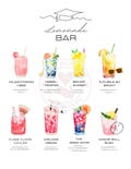 Graduation Party Lemonade Bar Menu product logo