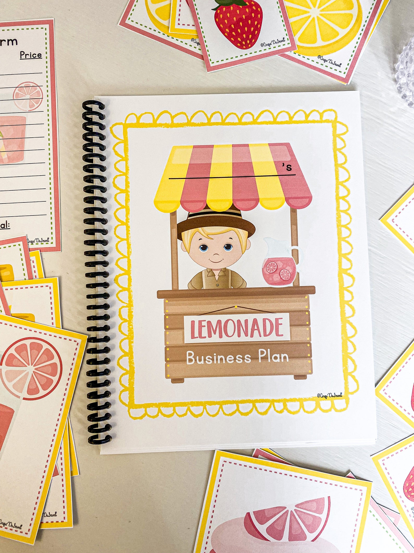 Lemonade Stand Business Plan Etsy