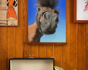 Modern Horse Wall Art Printable Horse Drawing Digital Download Equestrian Decor for Horse Lover Neutral Horse Art Print Farmhouse Animal Art