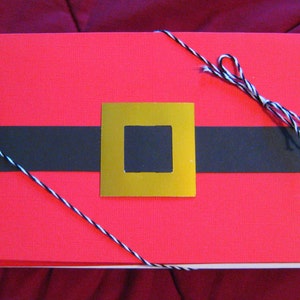 Santa&#39;s Belt Cards